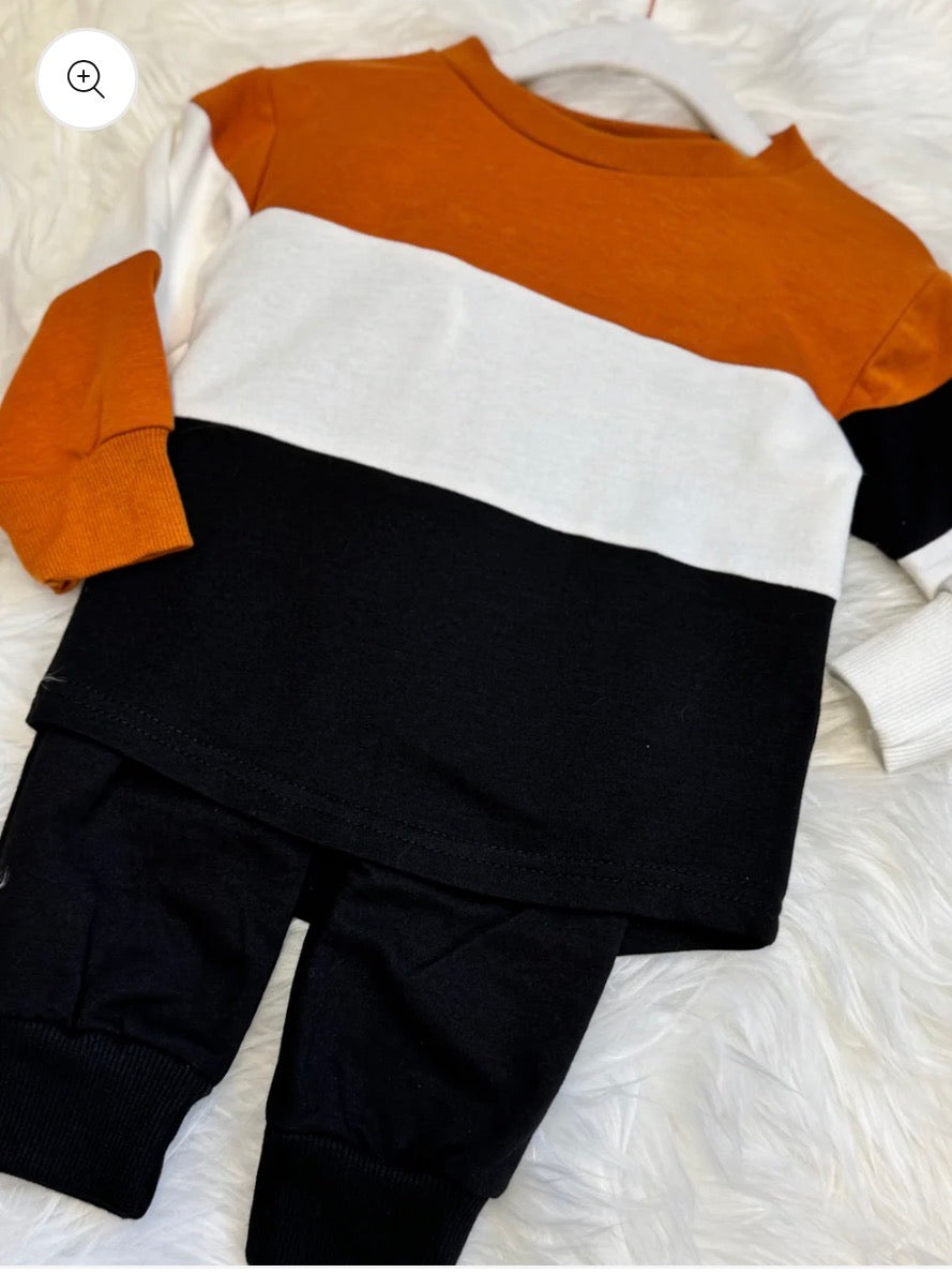 Boy's Color Block Set