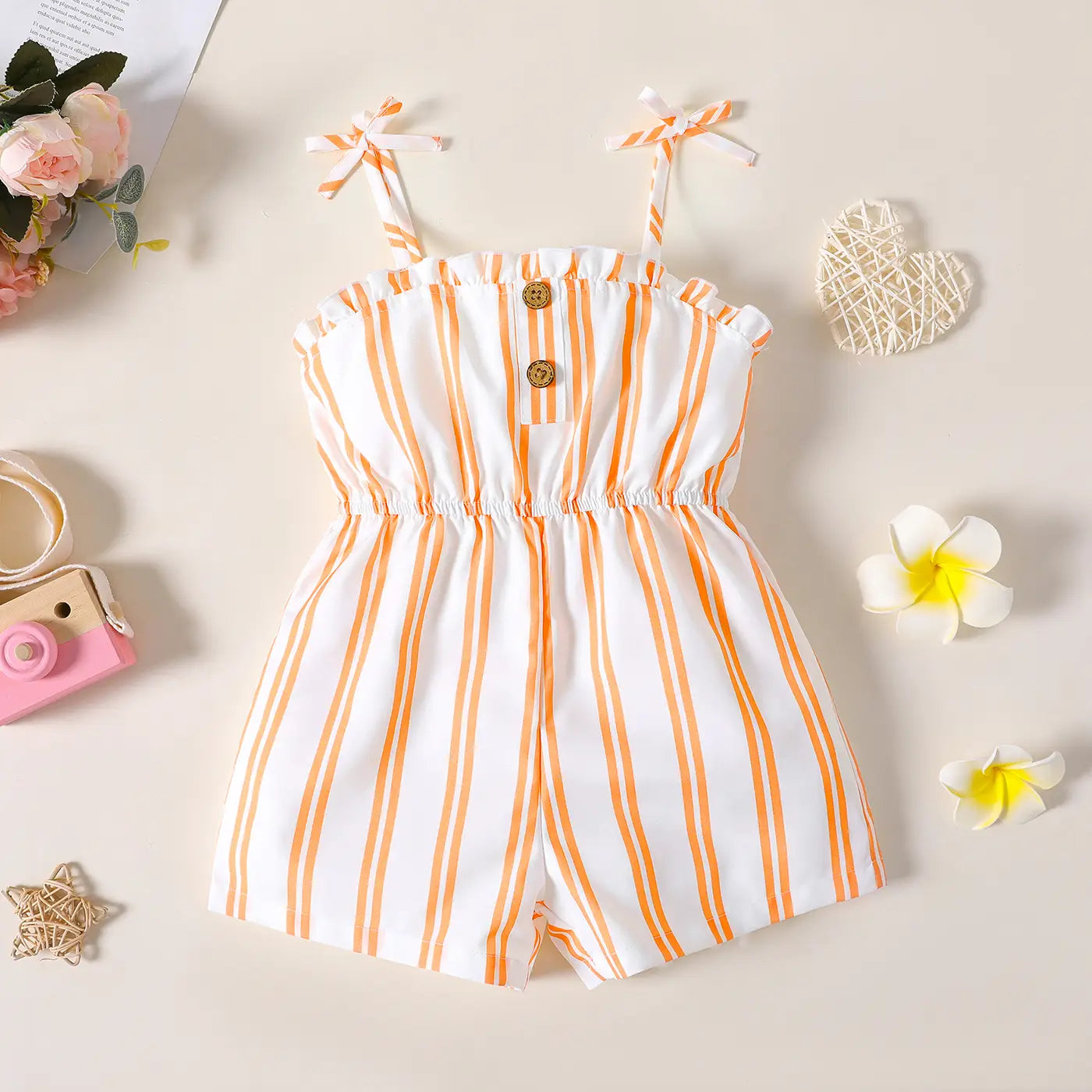 Orange & Stripe Jumper