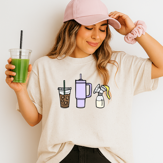 Coffee, Water, Pump- Breastfeeding