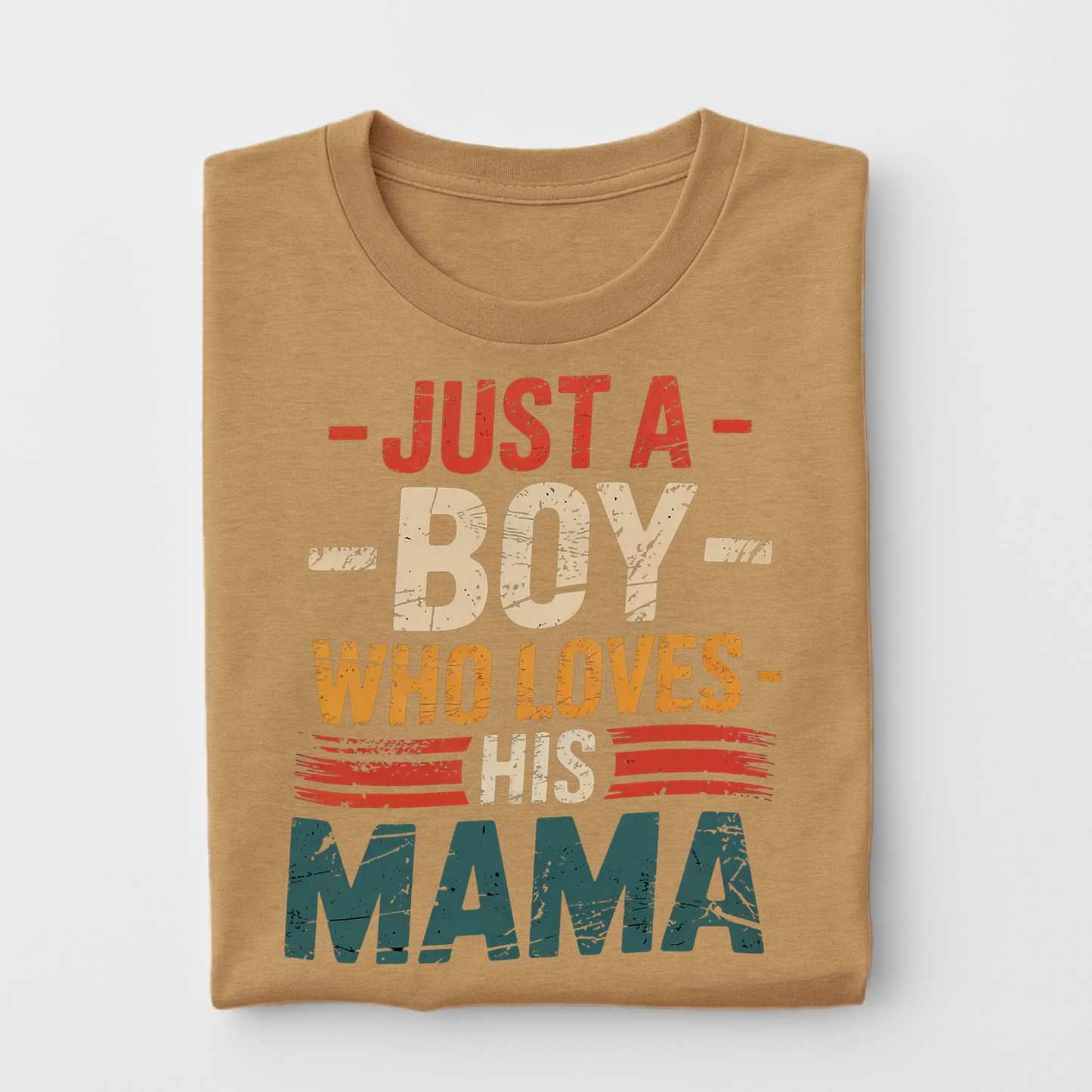 Just a boy who loves his mama