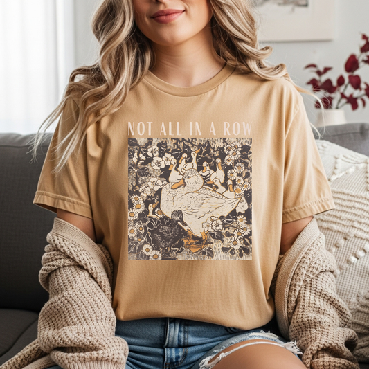 Fall not all in a row