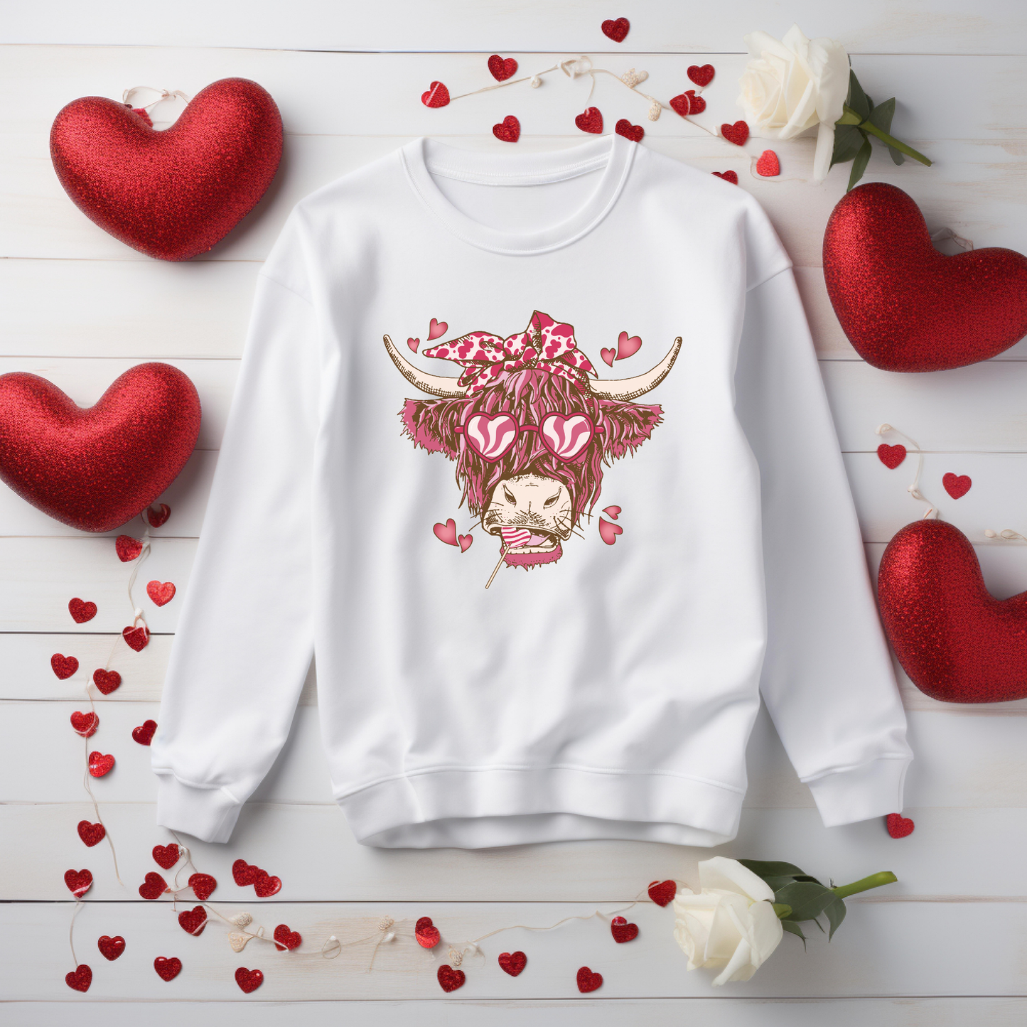 Highland Cow Valentine