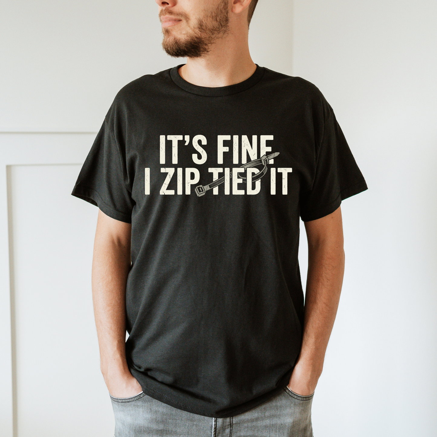 It’s ok I zip tied it