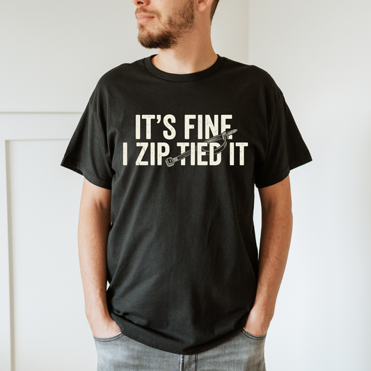 It’s ok I zip tied it
