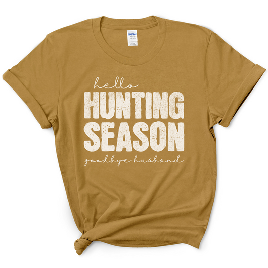 Hello Hunting Season, Goodbye Husband
