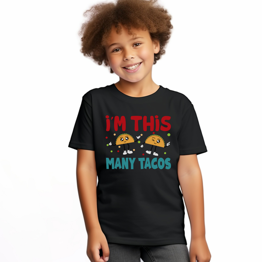 I'm this many tacos
