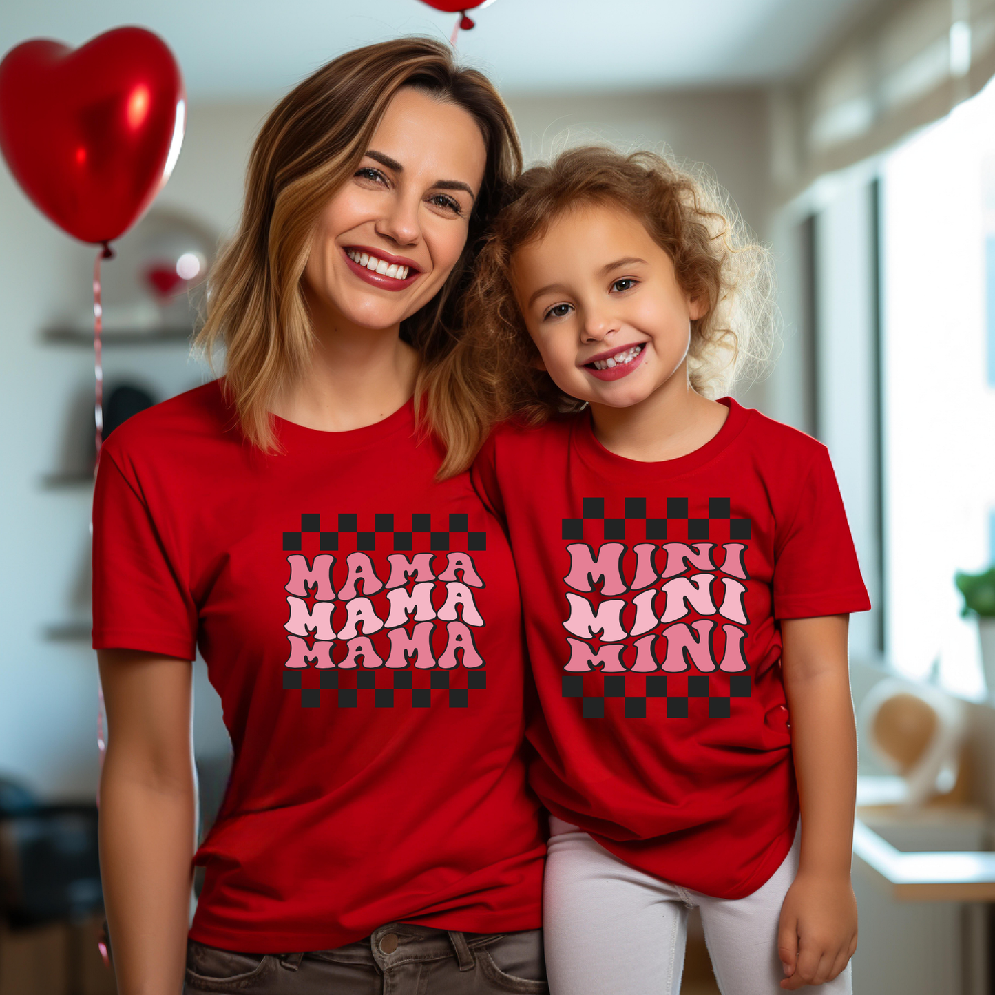 Mama & Mini Valentine stacked