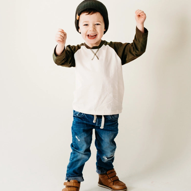 Raglan Baseball 3/4 Sleeve