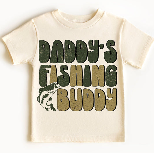Daddy's Fishing Buddy-Distressed