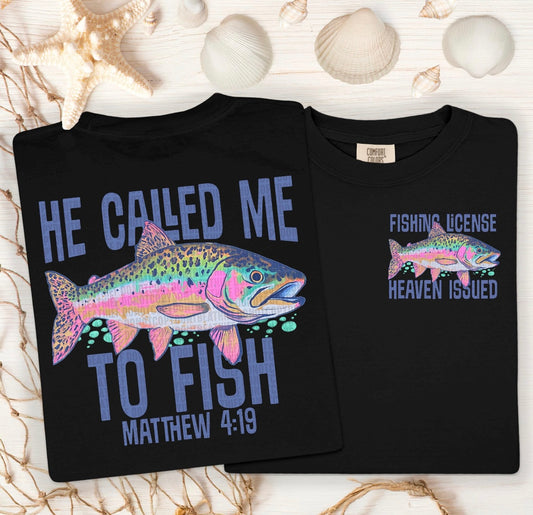 He called me to fish