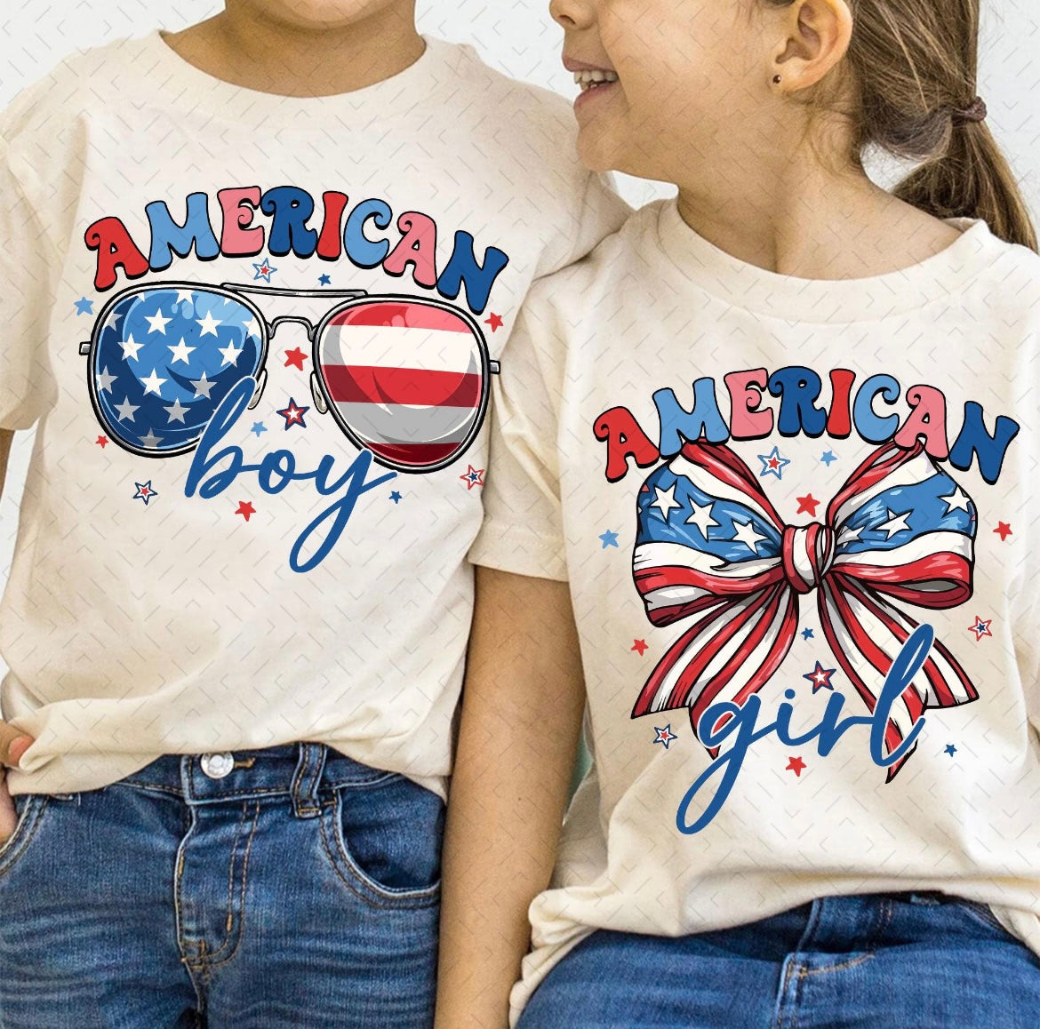 American girl/boy