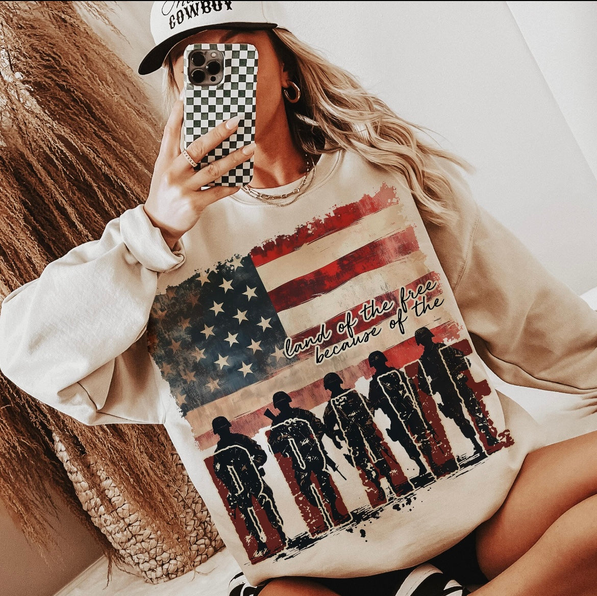 Land of the free because of the brave