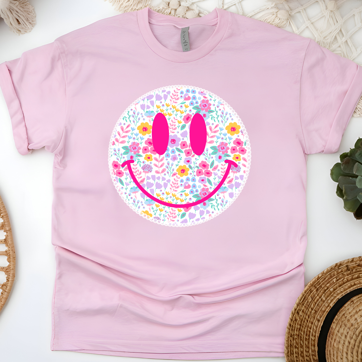 Floral Smiley