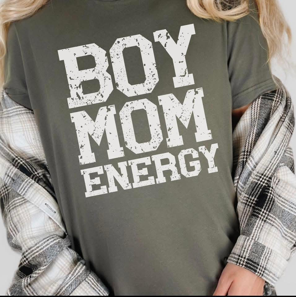 Boy Mom Energy