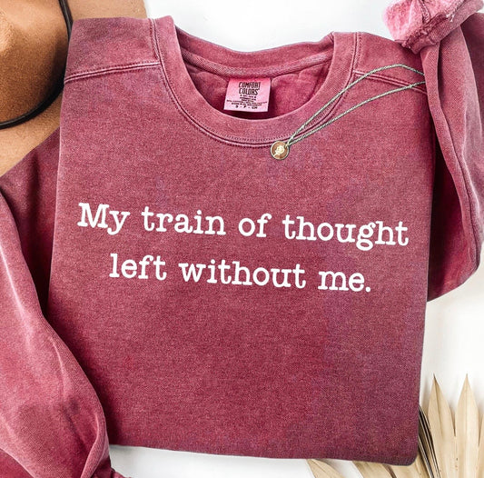 My Train of Thought Left Me