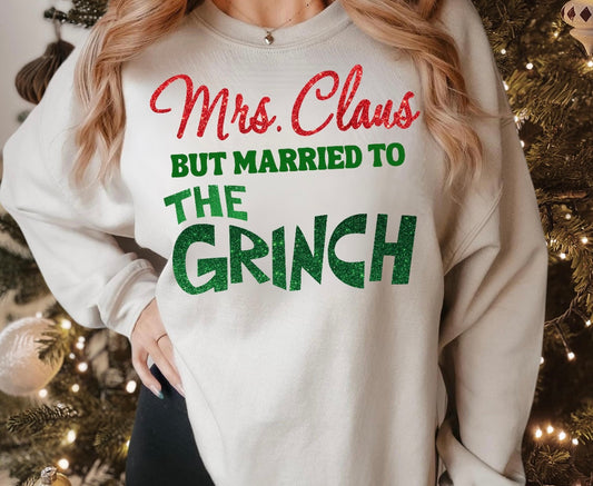 Mrs. Clause but Married to the Grinch