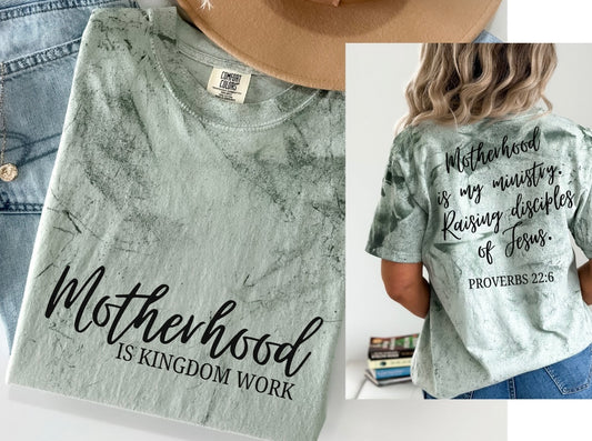 Motherhood is Kingdom Work