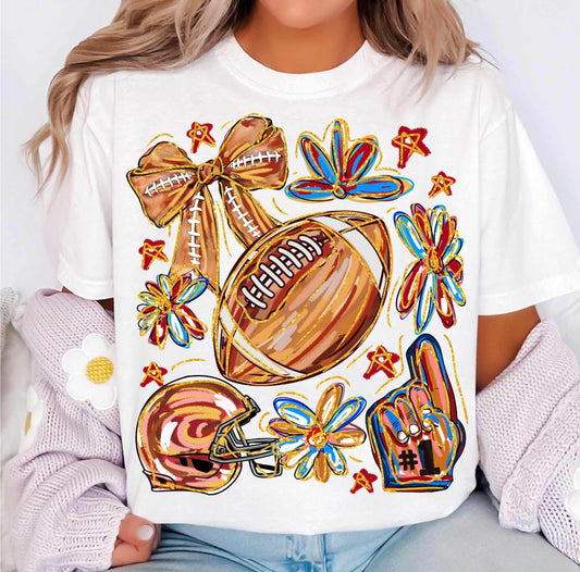 Football Brush stroke