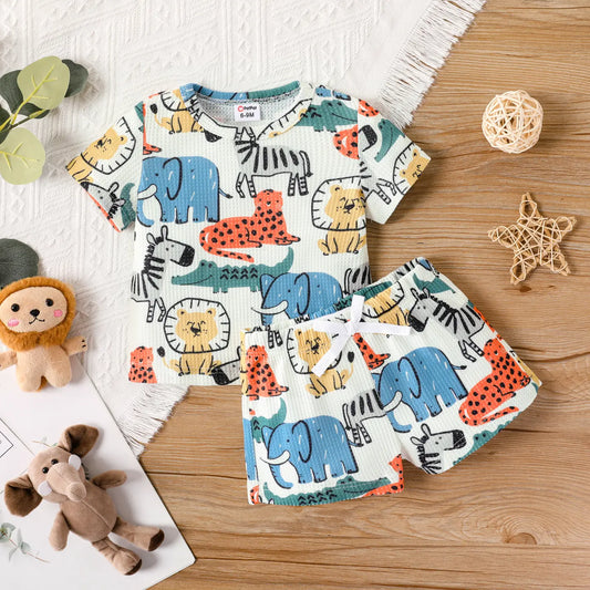 Wild Animal Short Set