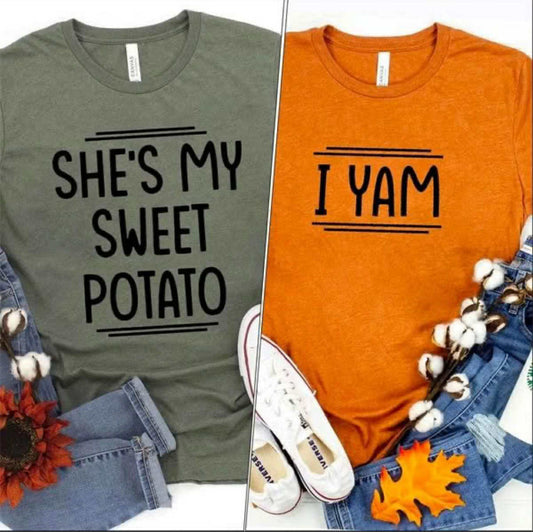 She's my sweet potato - I Yam